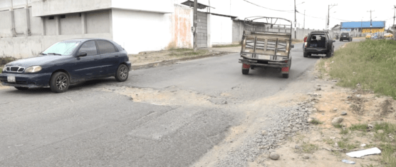 VÍA AL PENAL BELLAVISTA EN MAL ESTADO GENERA INSEGURIDAD