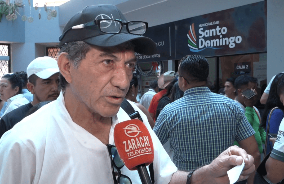 ALTA AFLUENCIA DE USUARIOS EN EL MUNICIPIO DE SANTO DOMINGO