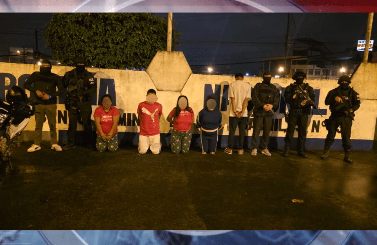 5 SUPUESTOS EXTORSIONADORES FUERON DETENIDOS POR LA POLICÍA