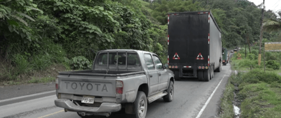 PASO CONTROLADO EN LA VÍA ALÓAG – SANTO DOMINGO POR MANTENIMIENTO