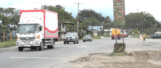 VÍA ALÓAG–SANTO DOMINGO EN MANTENIMIENTO: CONDUCTORES PIDEN MAYOR INFORMACIÓN