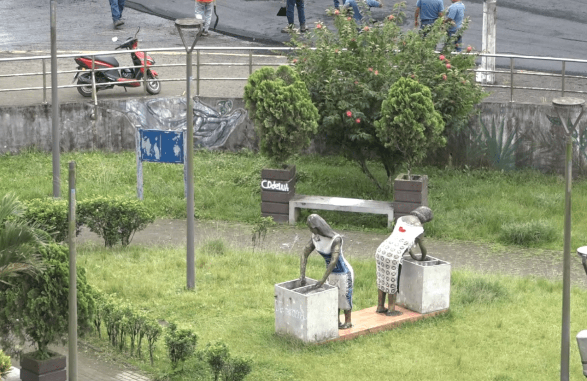 CIUDADANOS DENUNCIAN ABANDONO DEL MIRADOR LUIS ALBERTO SAMPEDRO