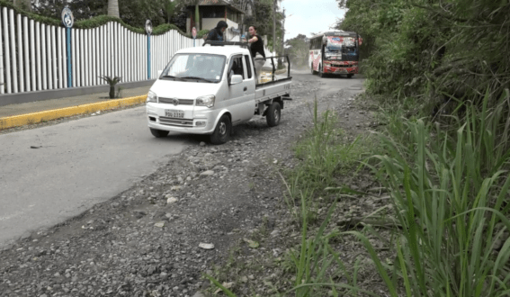 EL ASFALTADO DE LA VÍA AQUEPÍ ESTÁ PENDIENTE DE EJECUTARSE