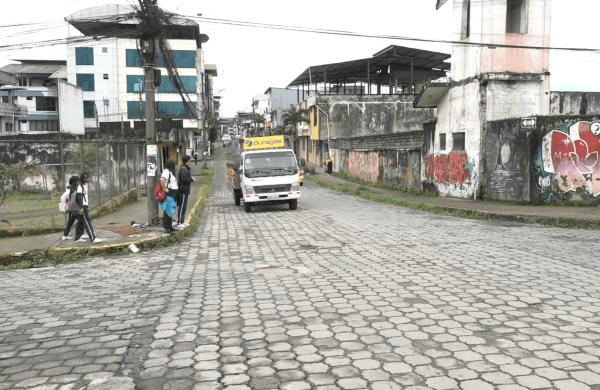 COMUNIDAD EDUCATIVA PIDE MÁS SEÑALÉTICA Y LIMPIEZA EN CALLE TENIENTE RUILOVA