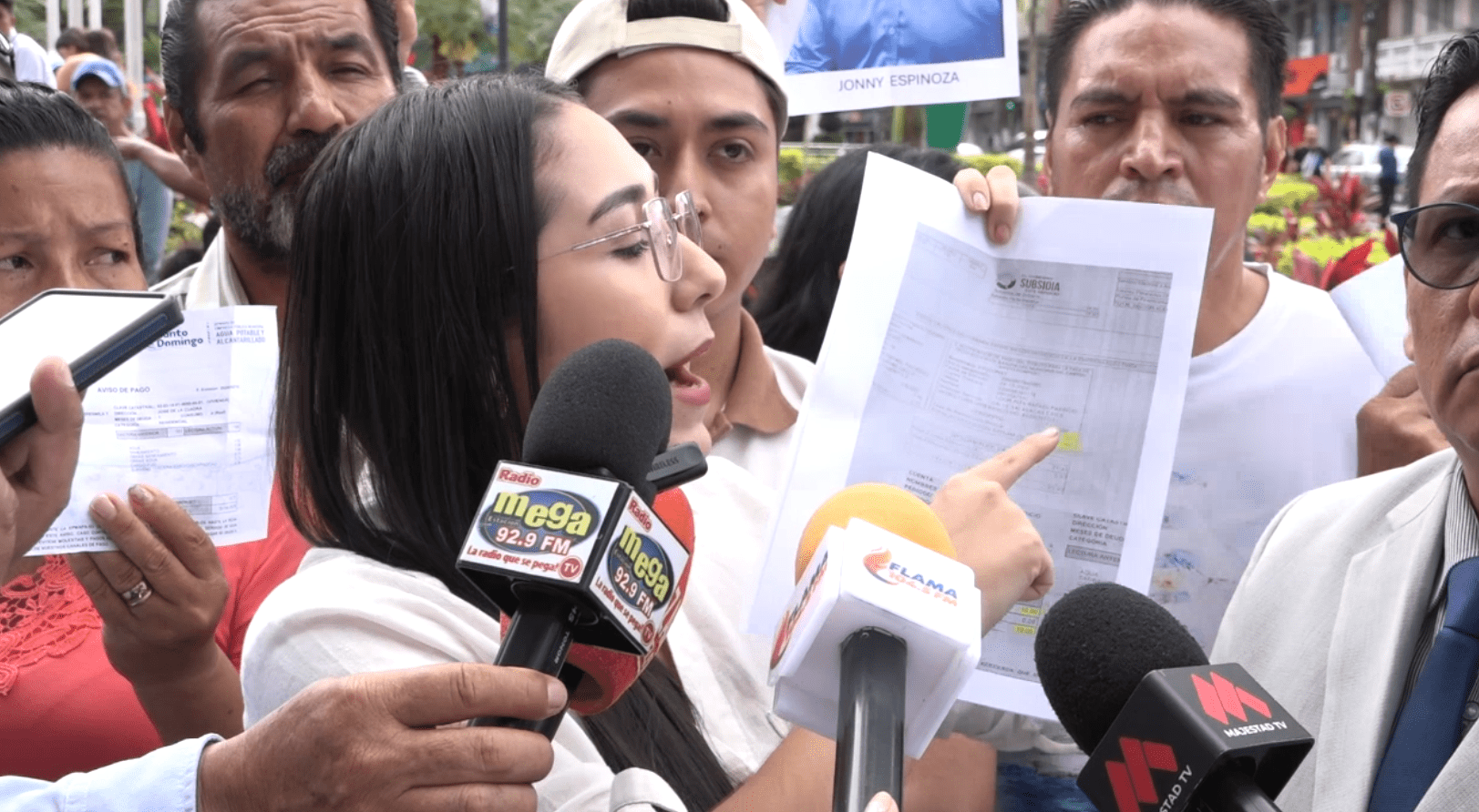 RECLAMARON POR EL ENCARECIMIENTO DEL AGUA POTABLE EN SANTO DOMINGO