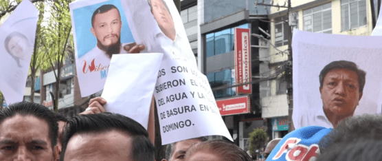EN EL CONCEJO MUNICIPAL REACCIONARON A LA MANIFESTACIÓN POR VALORES DEL AGUA POTABLE