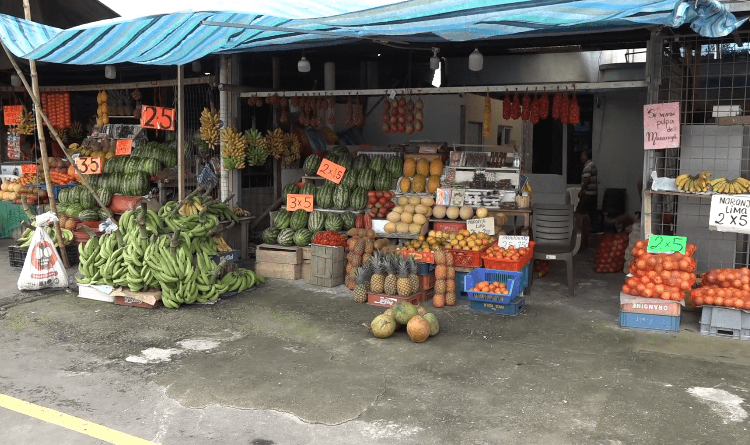 LAS VENTAS FUERON BAJAS DURANTE EL FERIADO EN CHIGÜILPE
