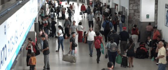 17 MIL PERSONAS DIARIAS SE MOVILIZARON POR LA TERMINAL DE SANTO DOMINGO EN CARNAVAL