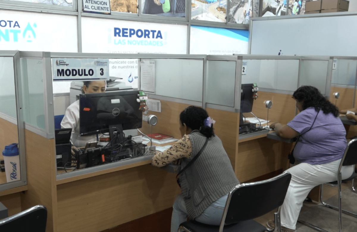 AUMENTAN MÁS DEL 50 % LOS RUBROS EN PLANILLAS DE AGUA POTABLE EN SANTO DOMINGO