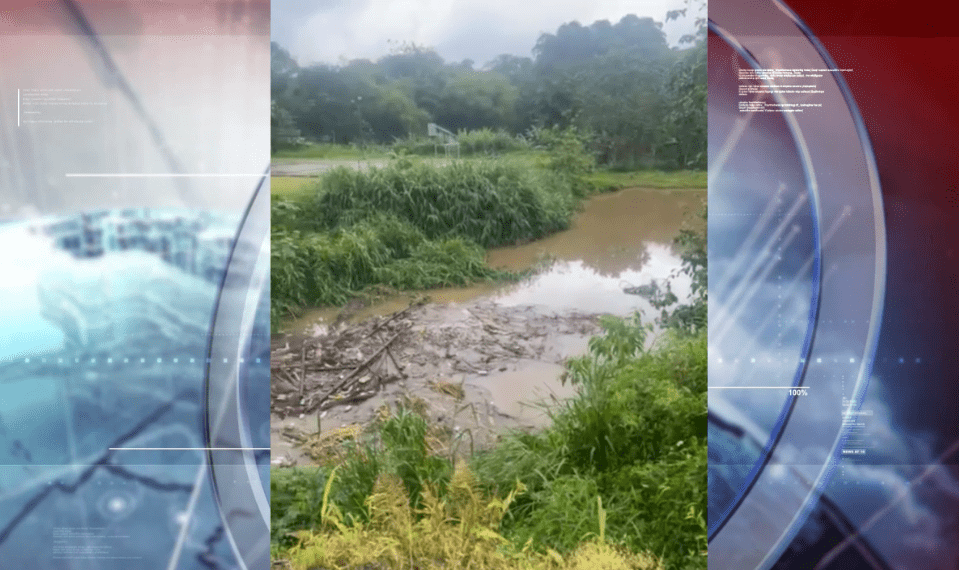 EN LA LOTIZACIÓN LA AURORA TEMEN QUE LA CALLE PRINCIPAL COLAPSE