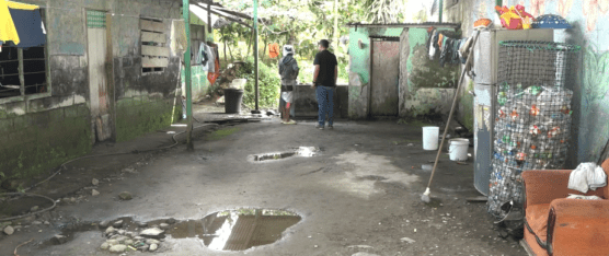 2 CASAS SE INUNDARON EN SAN GABRIEL DEL BABA TRAS FUERTES LLUVIAS