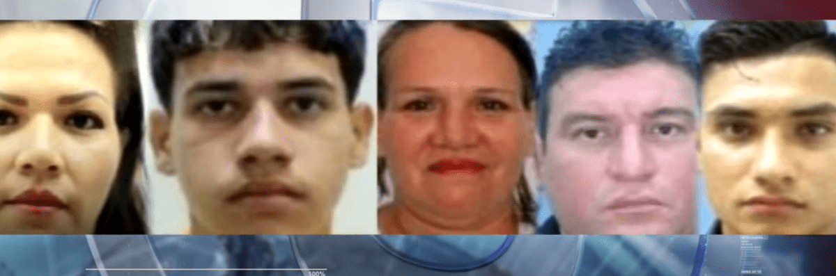 5 MIEMBROS DE UNA FAMILIA FUERON ASESINADOS EN PATRICIA PILAR