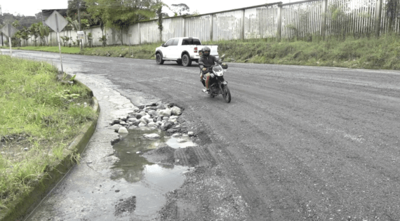 EN UN CAMINO DE TERCER ORDEN SE HA CONVERTIDO LA VÍA LAS MERCEDES