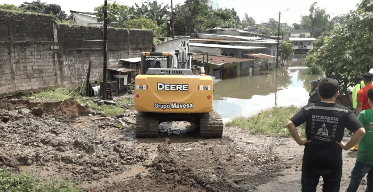 MÁS DE 20 CASAS RESULTARON AFECTADAS DURANTE LA EMERGENCIA