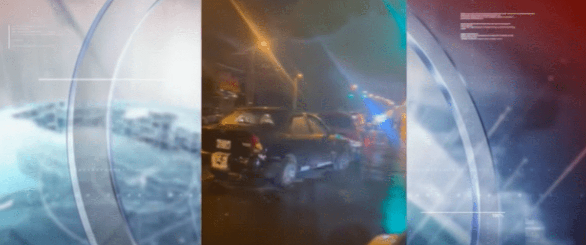 2 VEHÍCULOS CHOCARON DE FRENTE EN EL BYPASS