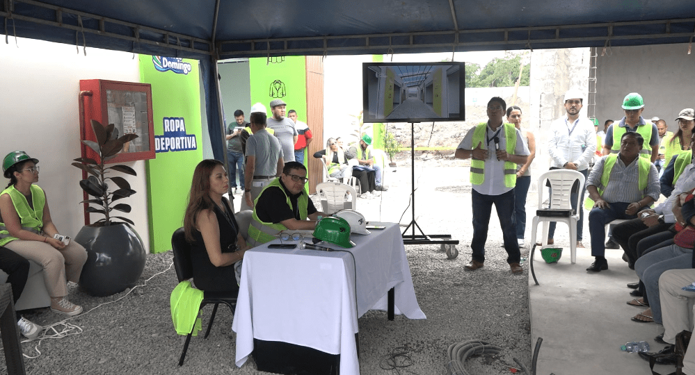 RECORRIDO POR EL PROYECTO DE MALL SANTO DOMINGO