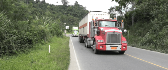 LOS VEHÍCULOS DE CARGA PESADA CIRCULARON SIN NOVEDADES POR LA VÍA