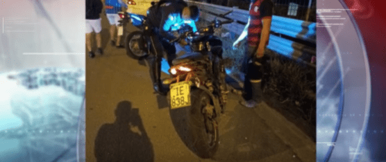 UNA MOTO Y UN CARRO CHOCARON EN EL SECTOR DE CHINA DEPOT