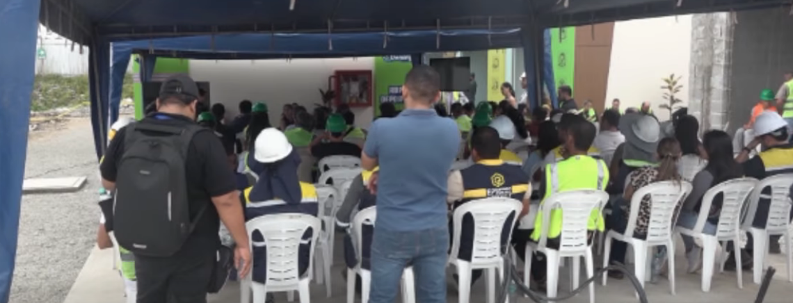 LA VISITA AL MALL SANTO DOMINGO DEJÓ BUENAS SENSACIONES A LOS GREMIOS