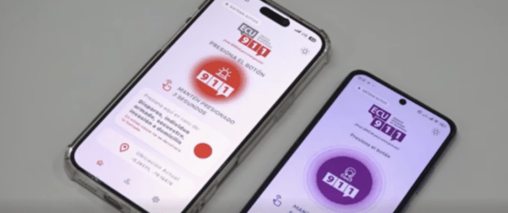 ECU 911 IMPULSA USO DEL BOTÓN VIOLETA CONTRA LA VIOLENCIA