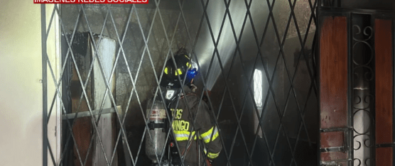 UN INCENDIO SE REGISTRÓ EN UNA CASA DE LA COOP. 30 DE JUNIO