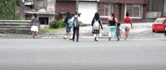 ALERTAN SOBRE EL PELIGRO VIAL EN EL SECTOR DE LOS COLONOS