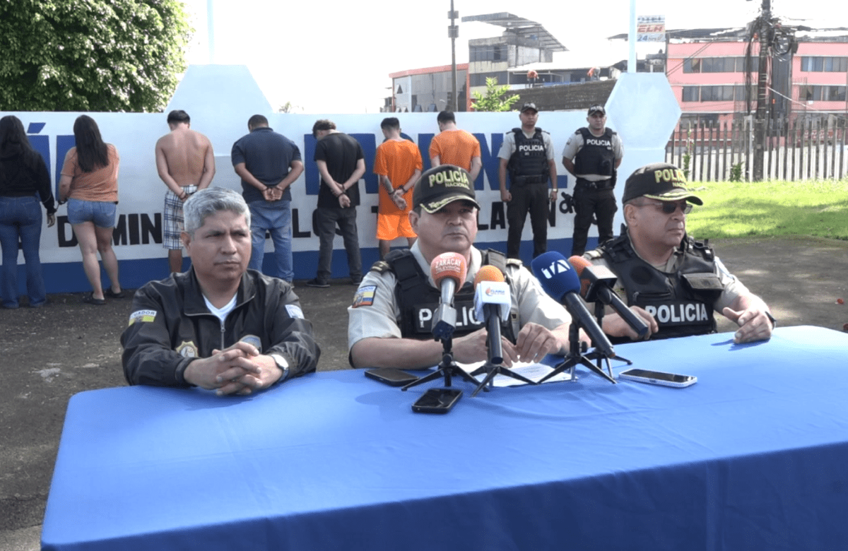SIETE PERSONAS FUERON DETENIDAS POR PRESUNTA EXTORSIÓN EN SANTO DOMINGO