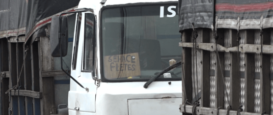CRISIS DE FLETES GOLPEA EL SUSTENTO DIARIO DE CONDUCTORES