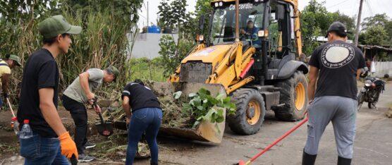 MÁS DE 500 PERSONAS PARTICIPARON EN MINGA PARA RECUPERAR LA CICLOVÍA DE LA VÍA AVENTURA