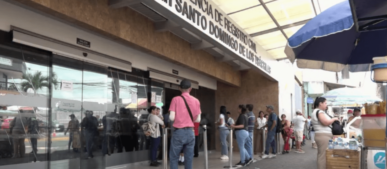 NUEVAMENTE HUBO INTERMITENCIAS EN EL SISTEMA DEL REGISTRO CIVIL