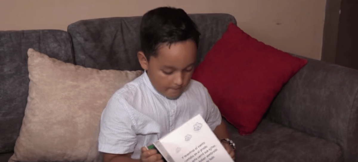 BENJAMÍN PATIÑO SE ESTRENA COMO ESCRITOR A LOS 6 AÑOS DE EDAD