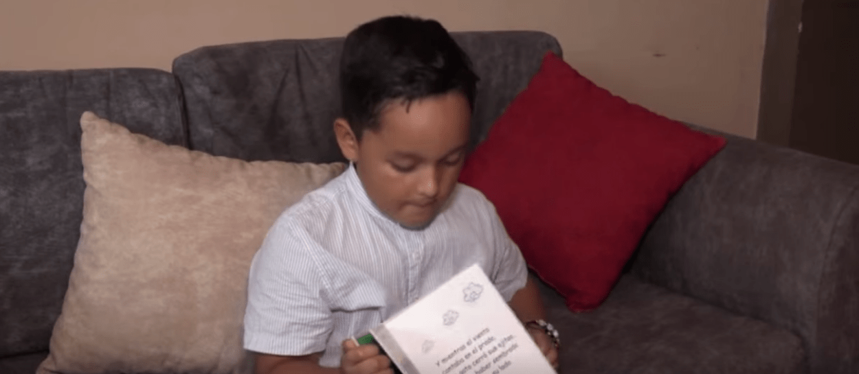 BENJAMÍN PATIÑO SE ESTRENA COMO ESCRITOR A LOS 6 AÑOS DE EDAD