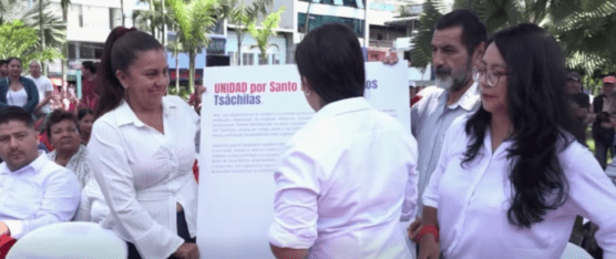 SE FORMALIZÓ LA ALIANZA UNIDAD POR SANTO DOMINGO DE LOS TSÁCHILAS