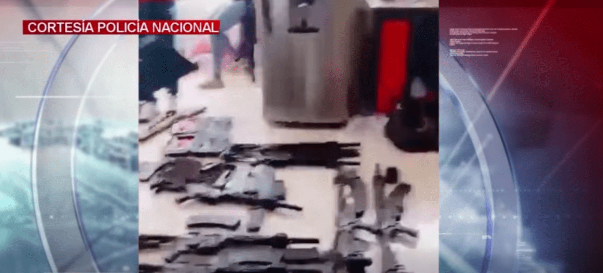 VARIAS ARMAS FUERON DECOMISADAS POR LA POLICÍA
