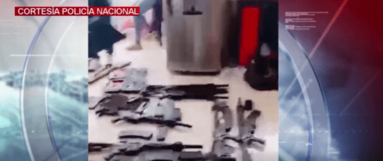 VARIAS ARMAS FUERON DECOMISADAS POR LA POLICÍA