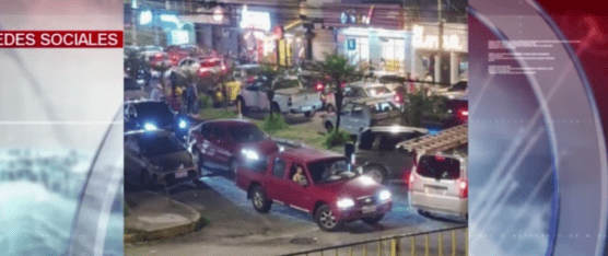 DESORDEN Y LA BULLA EN LA AV. GALO LUZURIAGA