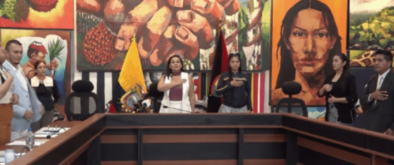 NO SE LOGRÓ ELEGIR AL VICEALCALDE DE SANTO DOMINGO