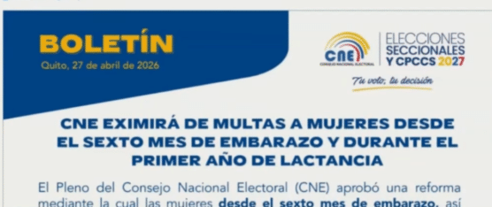 JUSTIFICACIÓN PARA MUJERES EMBARAZADAS Y EN PERÍODO DE LACTANCIA