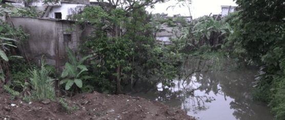 EL BARRIO SAN VICENTE QUEDÓ INUNDADO EN SANTO DOMINGO