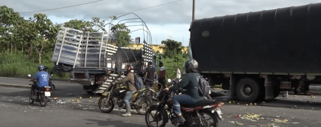 ACCIDENTE DE TRÁNSITO EN EL BYPASS QUITO - QUEVEDO